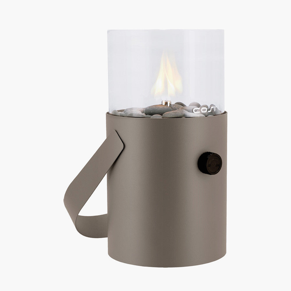 Cosiscoop Clay Brown Outdoor Fire Lantern | Small